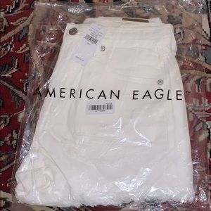 High Rise Festival Midi White Shorts -US8